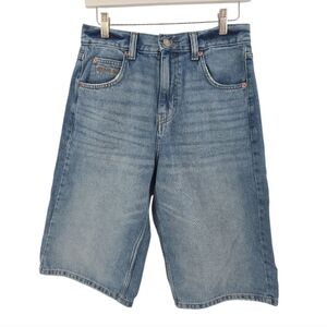 BDG Jean Shorts Size 26 Light/Medium Wash 100% Cotton Dad Shorts